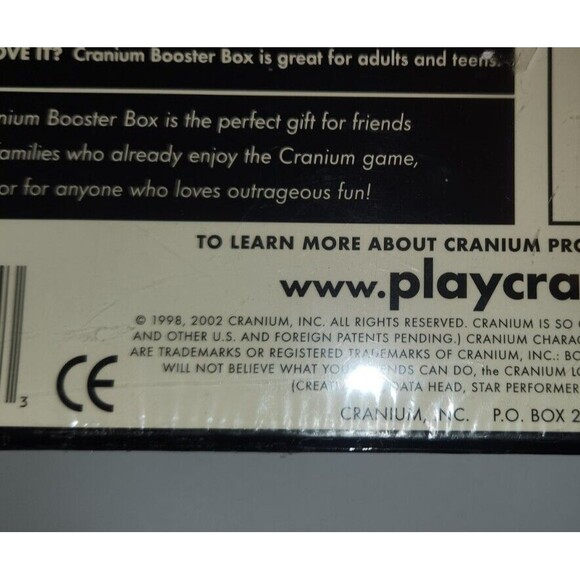 Cranium Booster Box 1 New Sealed in Box From 2002 - Picture 3 of 4